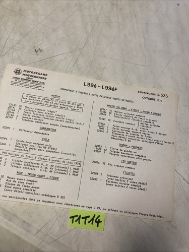 1975 motobécane motoconfort - motobécane,
