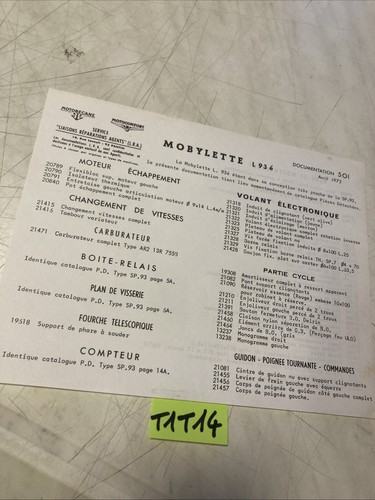 1972 motobécane motoconfort - motobécane,
